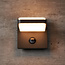 Wall light with sensor Stefano - anthracite