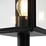 Industrial stainless steel floor lamp Giovanni - black