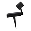 Black solar spike spotlight - Valerio