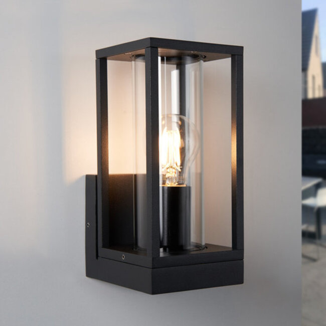 Industrial wall lamp Judy - black