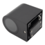 Modern outdoor wall light Nela - black round
