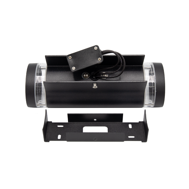2-light outdoor wall light Showman - black