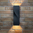 Industrial wall lamp outside Aurelia - anthracite