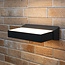 Onyx outdoor wall light with sensor - anthracite