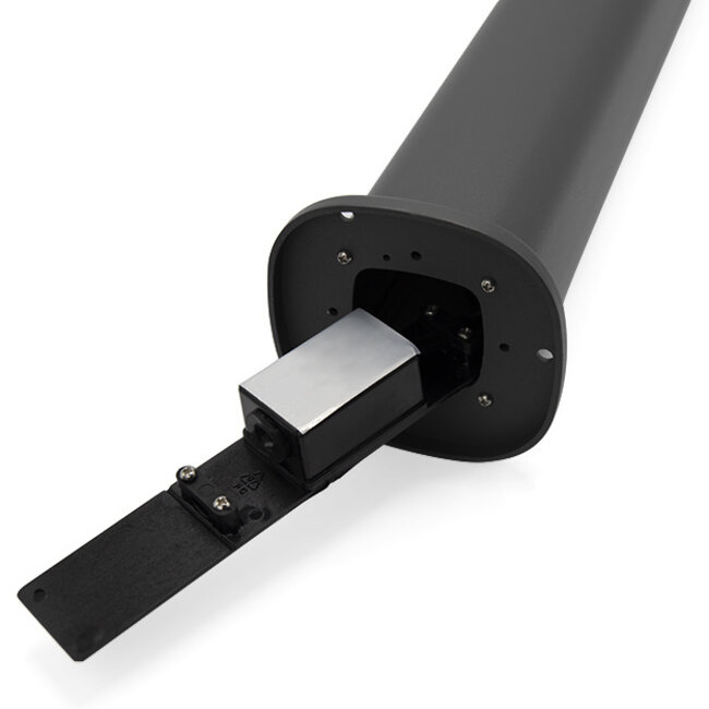 Modern Anthracite Floor Lamp Izo, 50 cm