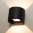 Wall lamp round Lizzy - anthracite
