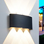 Design wall lamp outdoor Sena - anthracite