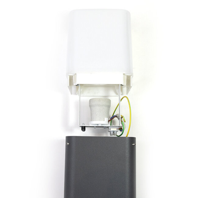 Modern square floor lamp Rocky - anthracite