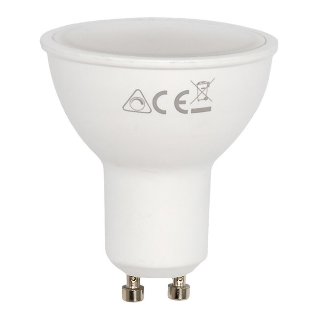 Dimmable LED lamp GU10, 7W, 2700K - 100°