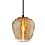 Design hanging lamp with amber glass - Cairo