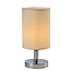Classic Metal Table Lamp with Fabric Shade - Utrecht