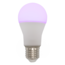 E27 intelligent dimmable RGB and CCT LED light bulb, 10W