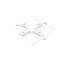 X-connection for single-phase rails - black