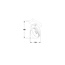 AR111 surface-mounted spotlight Skylar in black