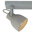 Ceiling light concrete grey with 3 spots - Ralph
