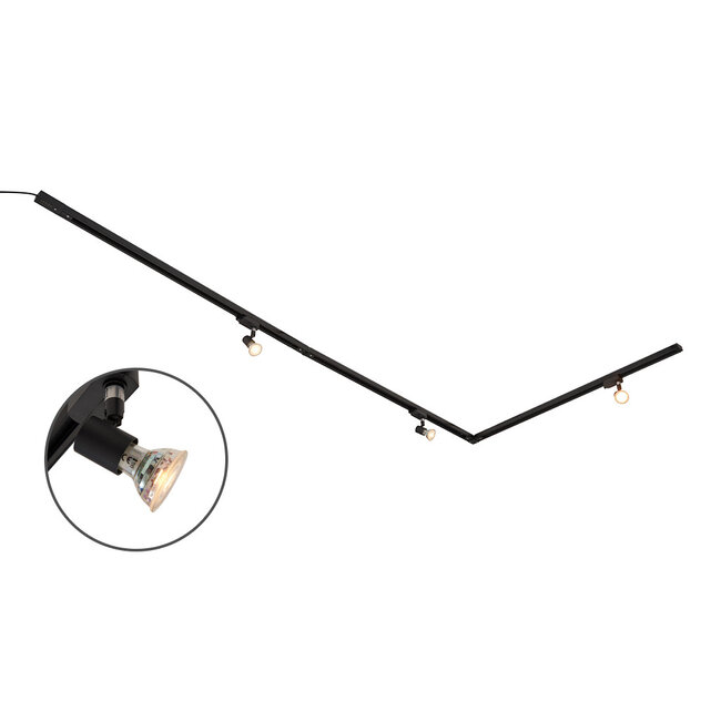 Modern single-phase track system with Stanley spots