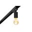 3 metre 1-phase track system set with Jax spotlights, black