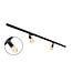 1.5 metre 1-phase track system set with Jax spotlights, black