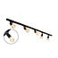 1.5 metre 1-phase track system set with Jax spotlights, black