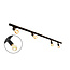 Modern single-phase track system 1.5 metre long with Jax spotlights
