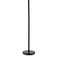 Floor lamp John excl. lampshade - black