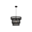 Industrial pendant lamp Chloe, matte-black