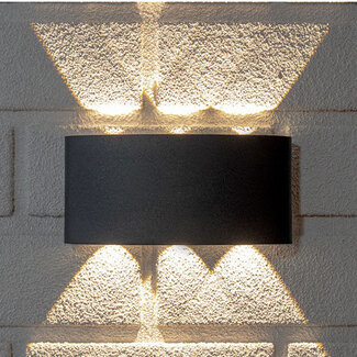 Design wall lamp outdoor Sena - anthracite