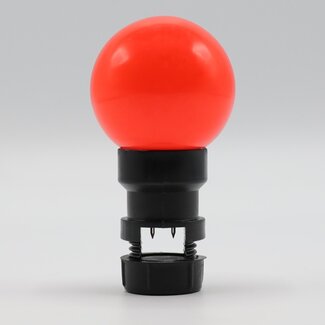 Prickly lamp - Red (no E27 fitting)