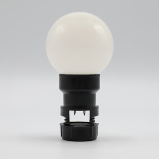 Festoon bulb - 1W milk white shade (no E27 fitting)