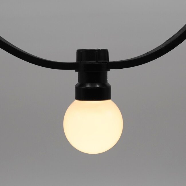 Festoon bulb - 1W milk white shade (no E27 fitting)