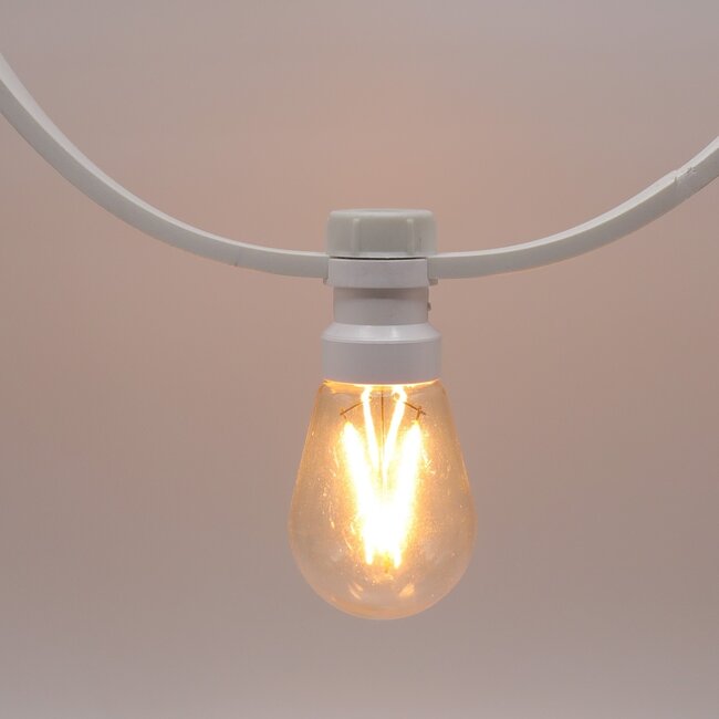 Festoon bulb - 2W filament, dimmable (no E27 socket)