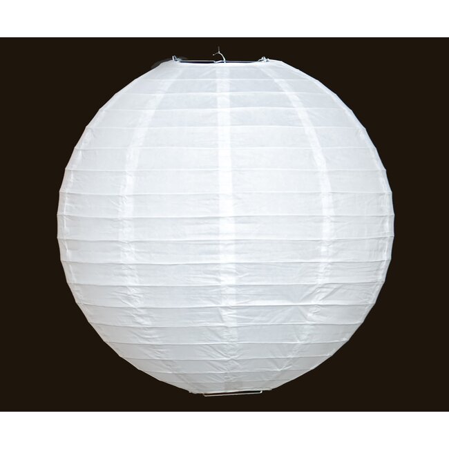 White lantern for outdoors, Ø35cm