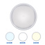 Ceiling light incl. emergency unit with CCT switch 3000K/4000K/6500K