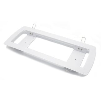 Mounting frames for surface-mounted lights