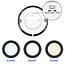 Round LED downlight 12W adjustable colour temperature - diameter 170 mm black