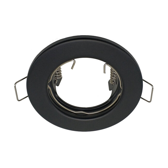 Modern black downlight - Vix