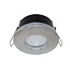 Modern recessed spotlight silver IP44 - Rex