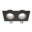 Ada modern 2-light square recessed spotlight