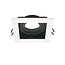 Modern adjustable recessed spotlight Ace in black and white