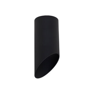 Modern black surface mounted spotlight - Eva