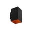 Modern wall lamp Gio in black and gold