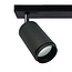 Modern matt black ceiling lamp - Dan