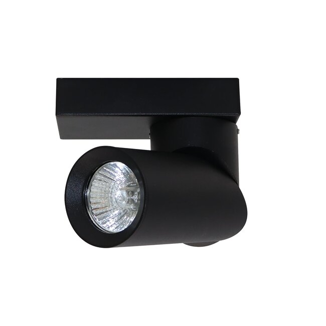 Industrial ceiling spotlight Eve - black