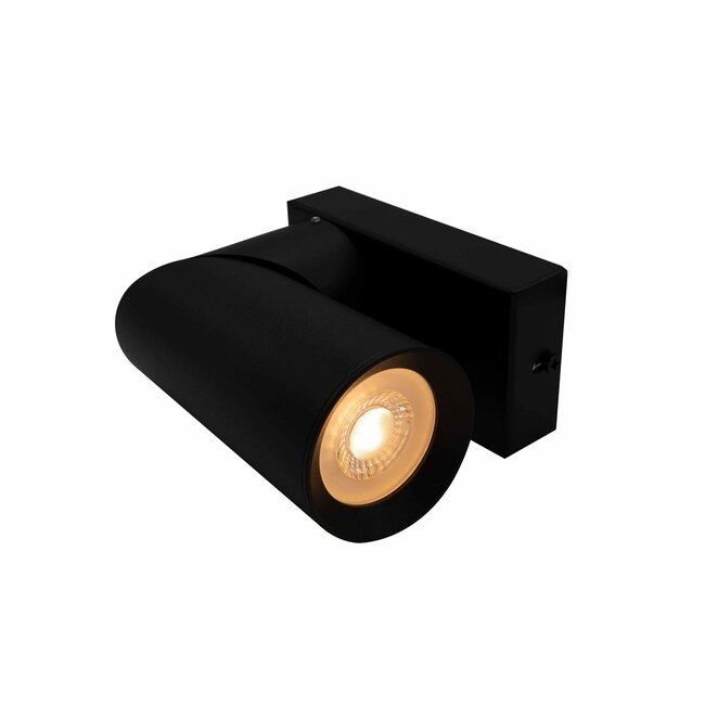 Industrial ceiling spotlight Eve - black