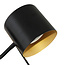 Industrial wall light black with gold - Carmel