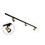Modern 1 phase track system of 1.5 metres with Lua spotlights - ceiling lamp
