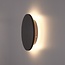 External wall light Lune - black