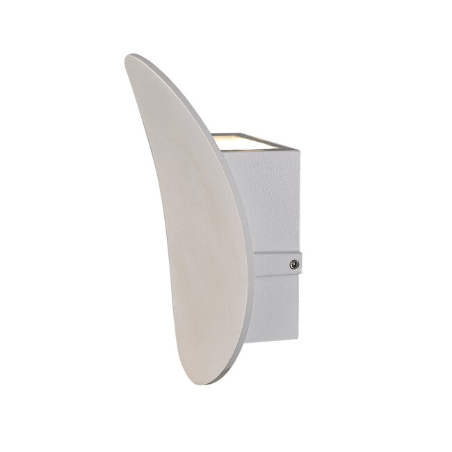 Design wall lamp outside Ozzy - white