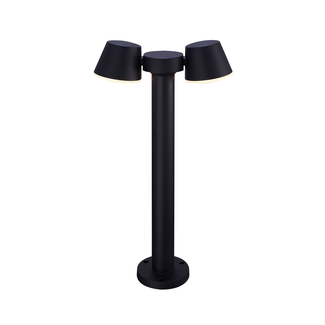Adjustable outdoor floor lamp Penny - black with integrated LED