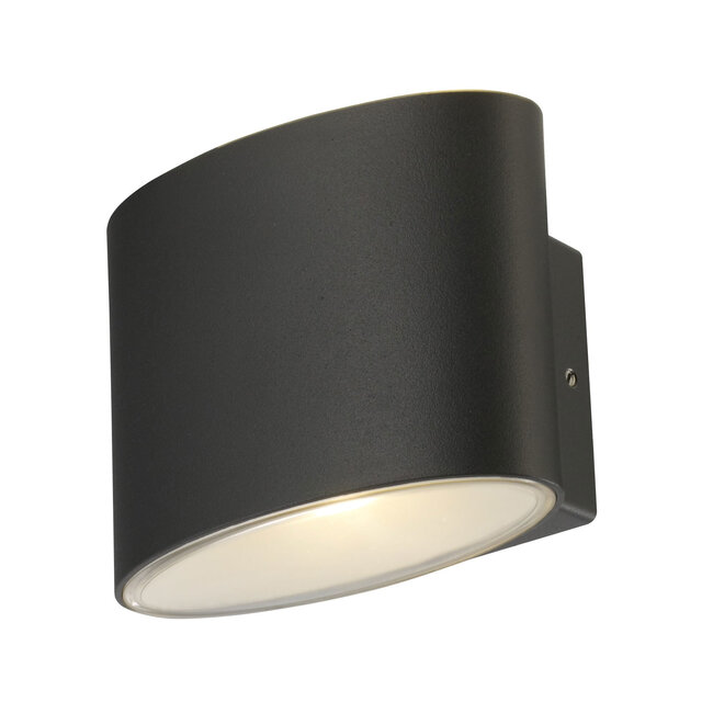 Modern wall light Faye IP44 - black